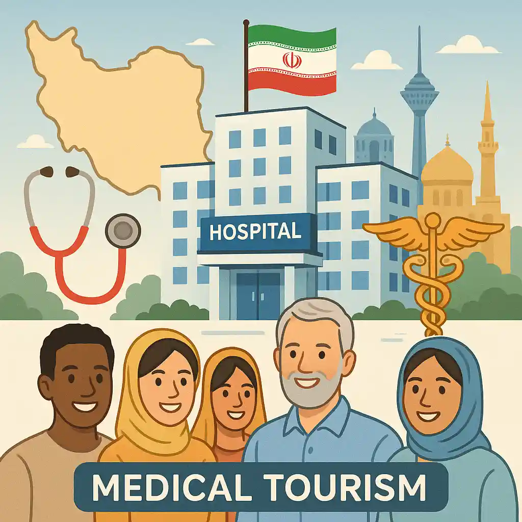 medical tourism in Iran a modern hospital building